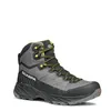 Herren-Wanderschuhe "Rush TRK LT GTX" von Scarpa in Grau mit grünen Akzenten und robustem Design. Produktbild-Vorschau