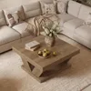 Table basse, table basse de style cottage avec une grande Voir les images du produit 8