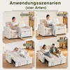 Tagesbett 3-in-1, ausziehbares Gästebett 142 x 177 cm mit Produktbild-Vorschau 8