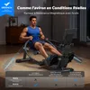Rameur pliable à double rame magnétique MERACH, 16 niveaux Voir les images du produit 2