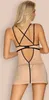 Nudelia y Kleid mit Tanga - Hautfarben/Schwarz Produktbild-Vorschau 10