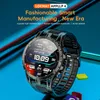 A close-up marketing image of a LOKMAT APPLLP 4 smartwatch with text overlays. Podgląd zdjęcia produktu