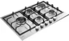 Candy CHG7WL4WTX Table de cuisson encastrable en inox 74,5 Voir les images du produit 4