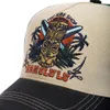 King Kerosin - HFT Trucker Mesh Cap - Honolulu Beige & Produktbild-Vorschau 10