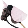 Skippi-Decke und Fliegenhaube für Steckenpferd – rosa – Produktbild-Vorschau 1