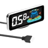 A digital display unit for a car parking sensor system, showing distance and proximity. Podgląd zdjęcia produktu