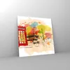 Bilder auf glas - London Bus - 60x60cm - Glasbilder - Produktbild-Vorschau 4