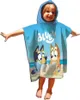 Bluey & Bingo Kinder Badeponcho 55x110 cm – Mikrofaser Produktbild-Vorschau 2