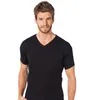 2er Herren Unterhemd V-Shirt, T-Shirt mit V-Ausschnitt 100% Produktbild-Vorschau 4
