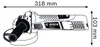 Bosch GWS 7-125 Professional, 11000 ot/min, 12,5 cm, AC, Náhľad obrázku produktu 20