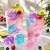 com-four® 56x Wiederverwendbare Eiswürfel in Einhorn-Form Produktbild-Vorschau 2