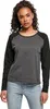 Urban Classics Langarmshirt Damen Ladies Contrast Raglan Produktbild-Vorschau 2