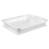A white plastic dish rack is shown on a white background. Produktbild-Vorschau