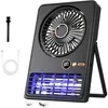 2-v-1 insekticidní zařízení s ventilátorem, přenosná lampa Náhled obrázku produktu 2