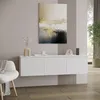 KOMTO TV Lowboard Hängend 130 cm – TV Unterschrank, Produktbild-Vorschau 2