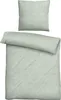Biberna Bettwäsche salbei 1x 135x200 cm + 1x 80x80 cm Produktbild-Vorschau 1