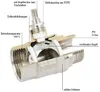 Kugelhahn 3/4" mit Entleerung Hebelgriff Messing Produktbild-Vorschau 3
