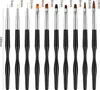 10 PCS Gelnagel Pinsel,gelnägel pinselset, Gel Pinsel,Nagel Produktbild-Vorschau 3