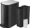 SONGMICS Mülleimer Küche, Mülltrennsystem 2 Fächer, 30 L Produktbild-Vorschau 3