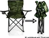 BigDean Faltstuhl Tarnmuster Camouflage Campingstuhl Produktbild-Vorschau 3