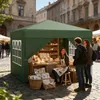 Pawilon typu pop-up YARDIN 3x3 m, szybki montaż za pomocą Podgląd zdjęcia produktu 10