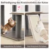 Tiragraffi COSTWAY grande 171 cm, albero per gatti con Anteprima dell’immagine prodotto 6