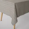 SCHÖNER LEBEN. Tischdecke Streifen Linien schwarz wollweiß Produktbild-Vorschau 1