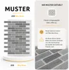 AMK Muster-Paneel 200 Mix-grau – Originalgröße 1250×995 mm, Produktbild-Vorschau 1