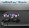 Kamera Linsenschutz Glas Set mit Schmucksteinen für Apple Produktbild-Vorschau 8
