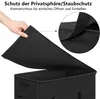 FABATO 60L schmaler Wäschekorb mit Deckel, faltbarer dünner Produktbild-Vorschau 6