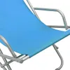 vidaXL Hojdacie kreslá 2 ks Steel Blue Náhľad obrázku produktu 6