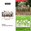 Outdoor Metall-Blumendekoration, 2er-Set Gartenstecker, Produktbild-Vorschau 3