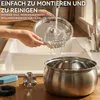 Katzen Trinkbrunnen 4L Edelstahl – Spülmaschinenfest Produktbild-Vorschau 4