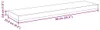 vidaXL Schwebende Wandregale 2 Stk. Grau 90x23,5x3,8cm MDF Produktbild-Vorschau 8