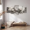 Italienischer Leinwand Leinwandbild - May morning 225x112.5 Produktbild-Vorschau 4