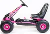 Dětská šlapací motokára Go-kart Baby Mix Razor růžová Náhled obrázku produktu 2