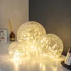 3er Set batteriebetriebene LED Glaskugeln, Balkon- und Produktbild-Vorschau 1