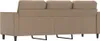 vidaXL 3-Sitzer-Sofa Cappuccino-Braun 180 cm Kunstleder Produktbild-Vorschau 4