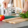 Plat à four rond en verre borosilicate avec couvercle, Voir les images du produit 6