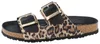 TAMARIS Damen Pantolette schwarz Leoprint Leder - Größe: 41 Produktbild-Vorschau 2