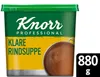 Zuppa di manzo trasparente Knorr Professional con verdure Anteprima dell’immagine prodotto 1