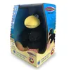 A plush toy raven in its retail packaging. Produktbild-Vorschau