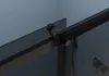 Sprchový kout Santoro L/P - 8 mm - černá matná, grafitové Náhled obrázku produktu 8