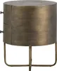 glossy runde kleines schrank metall antique brass Produktbild-Vorschau 5