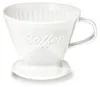 Creano Porzellan Kaffeefilter (Weiß), Filter Größe 4 für Produktbild-Vorschau 1