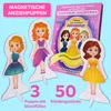 Magnetische Anziehpuppen Freundinnen, Magnet Puppen zum Produktbild-Vorschau 2