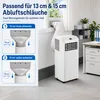 Abluftadapter Klimaanlage Fenster 130/150mm Universal, Produktbild-Vorschau 4