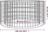 Foyer en gabion Ø 100 cm Fer galvanisé Voir les images du produit 5
