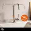 eisl Küchenarmatur FUTURA, energiesparender Wasserhahn Produktbild-Vorschau 8