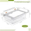 2er-Pack Kühlschrank Aufbewahrungsbox,Kühlschrank Produktbild-Vorschau 3